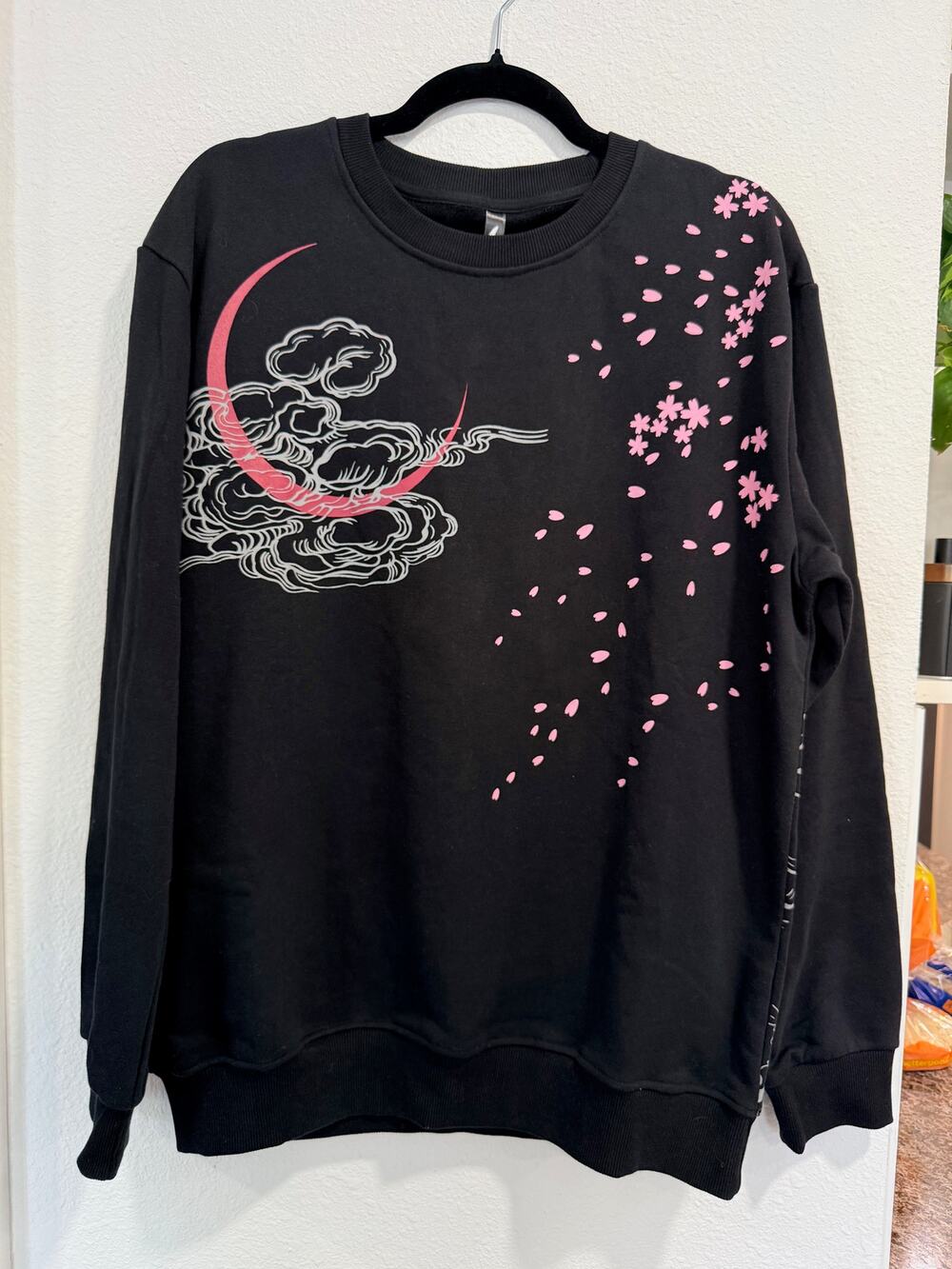 Koisea Fearless Tiger Embroidery Sweatshirt 2XL Japanese Sukajan Black
